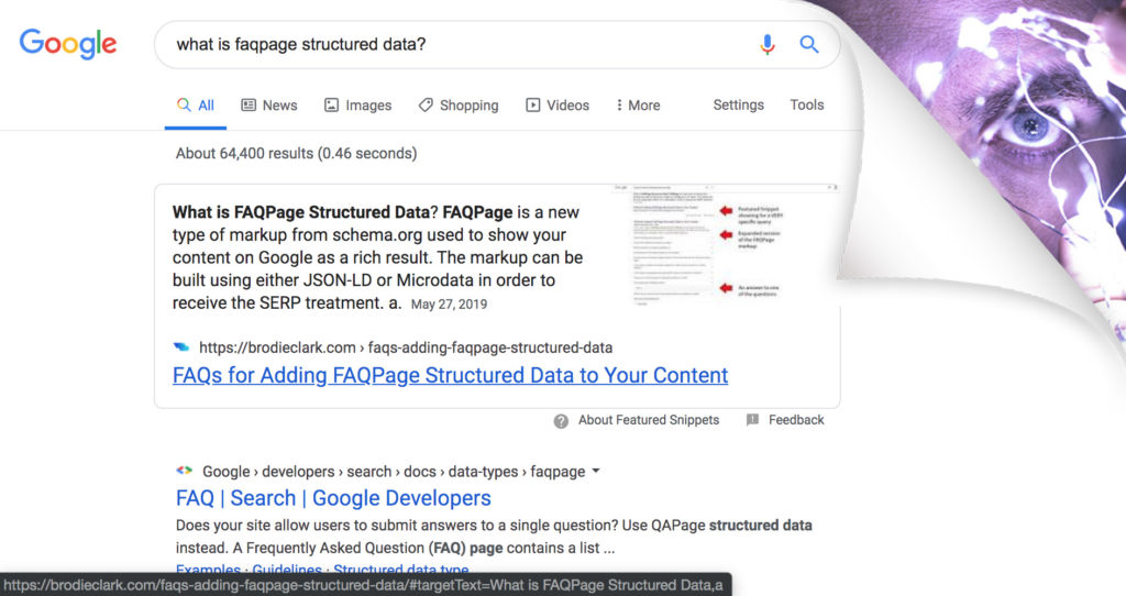 featured snippet more than what meets the eye