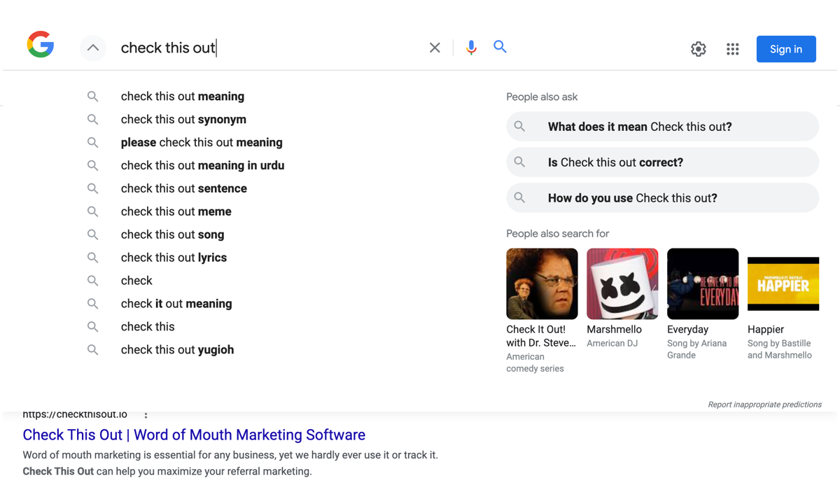 google new search bar test desktop